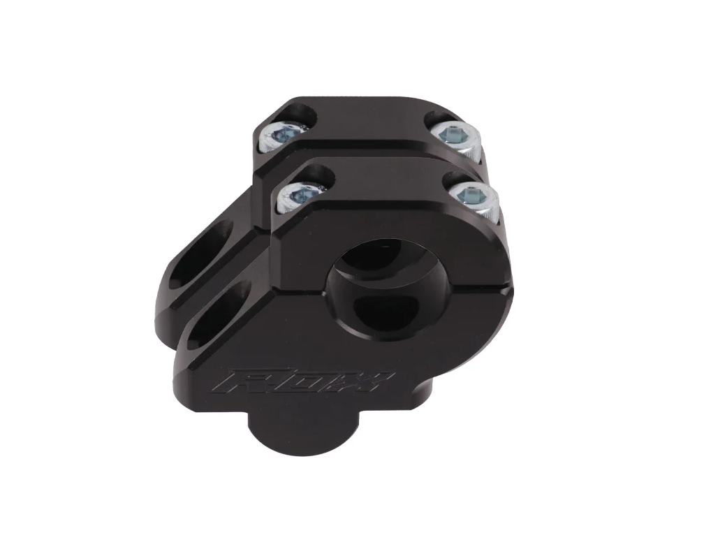 ROX Speed FX Paire de Rehausses de Guidon 38mm pour guidon diametre 28.5mm - noir mat